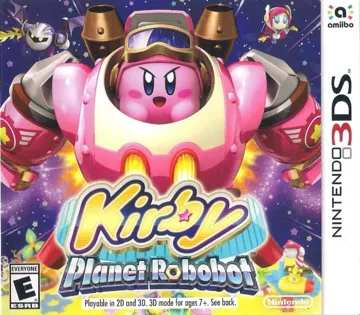Kirby - Planet Robobot (USA) box cover front